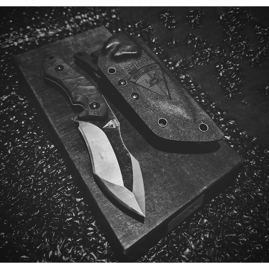 Pisau survival outdoor - camping hiking tactical wr patas