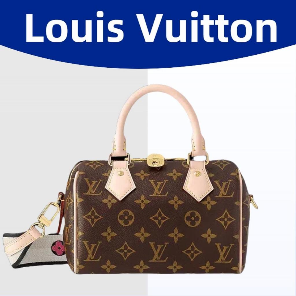 Louis Vuitton LV Speedy Bandoulière 16 20 25 Handbags Messenger Bags/Tas tangan wanita/tas selempang
