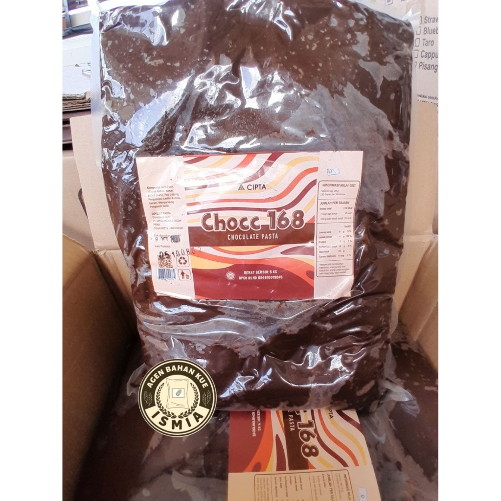 Chocc 168 Pasta Coklat 5KG (NON REPACK)