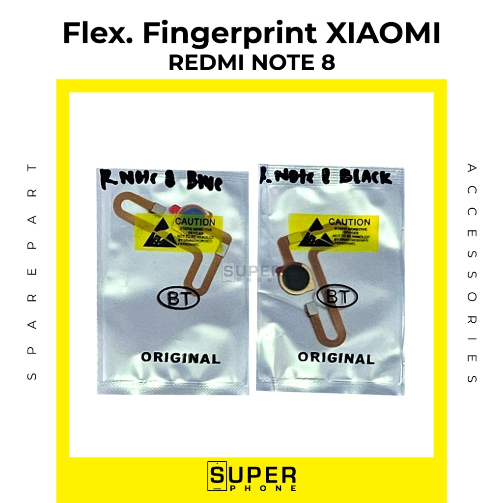 Fingerprint XIAOMI REDMI NOTE 8 Sidik Jari