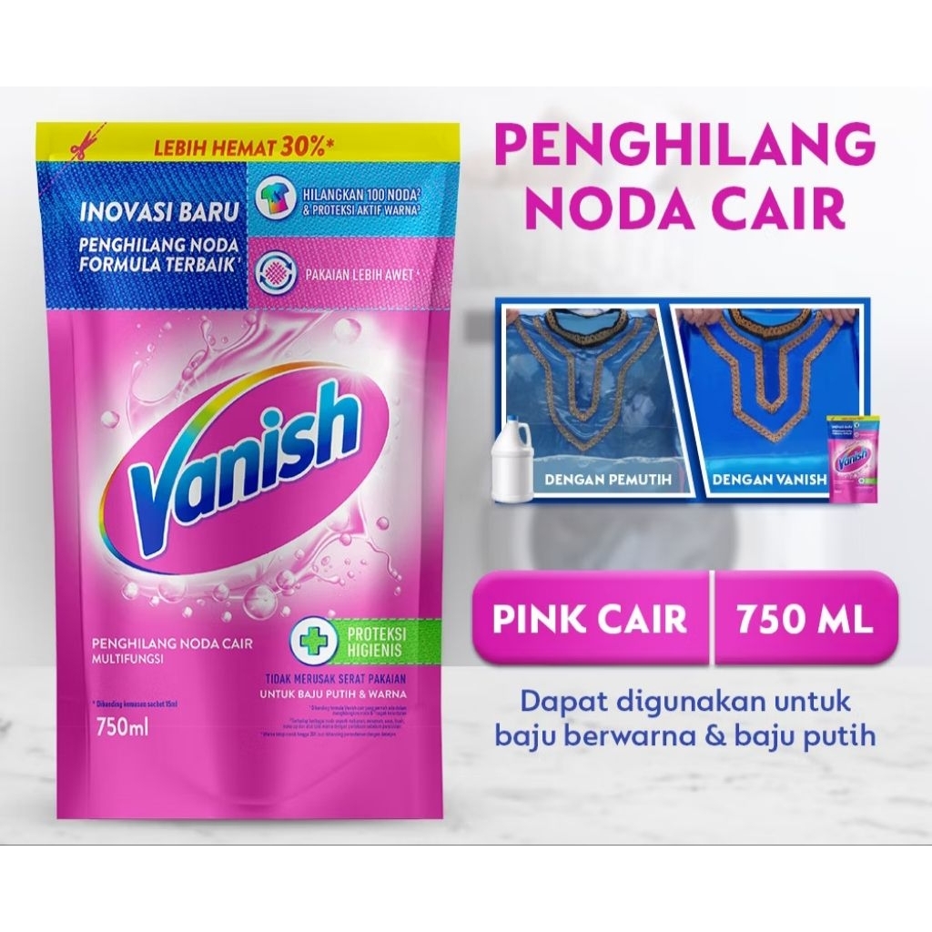 vanish refill pink 750ml