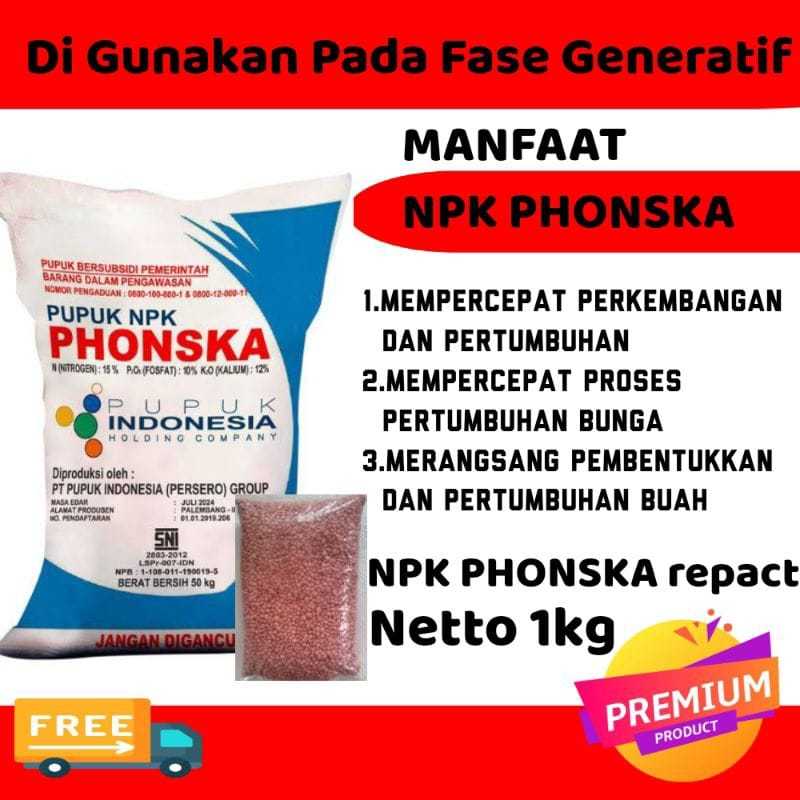 pupuk organik npk phonska 15-15-15 bisa eceran mulai dari 1kg