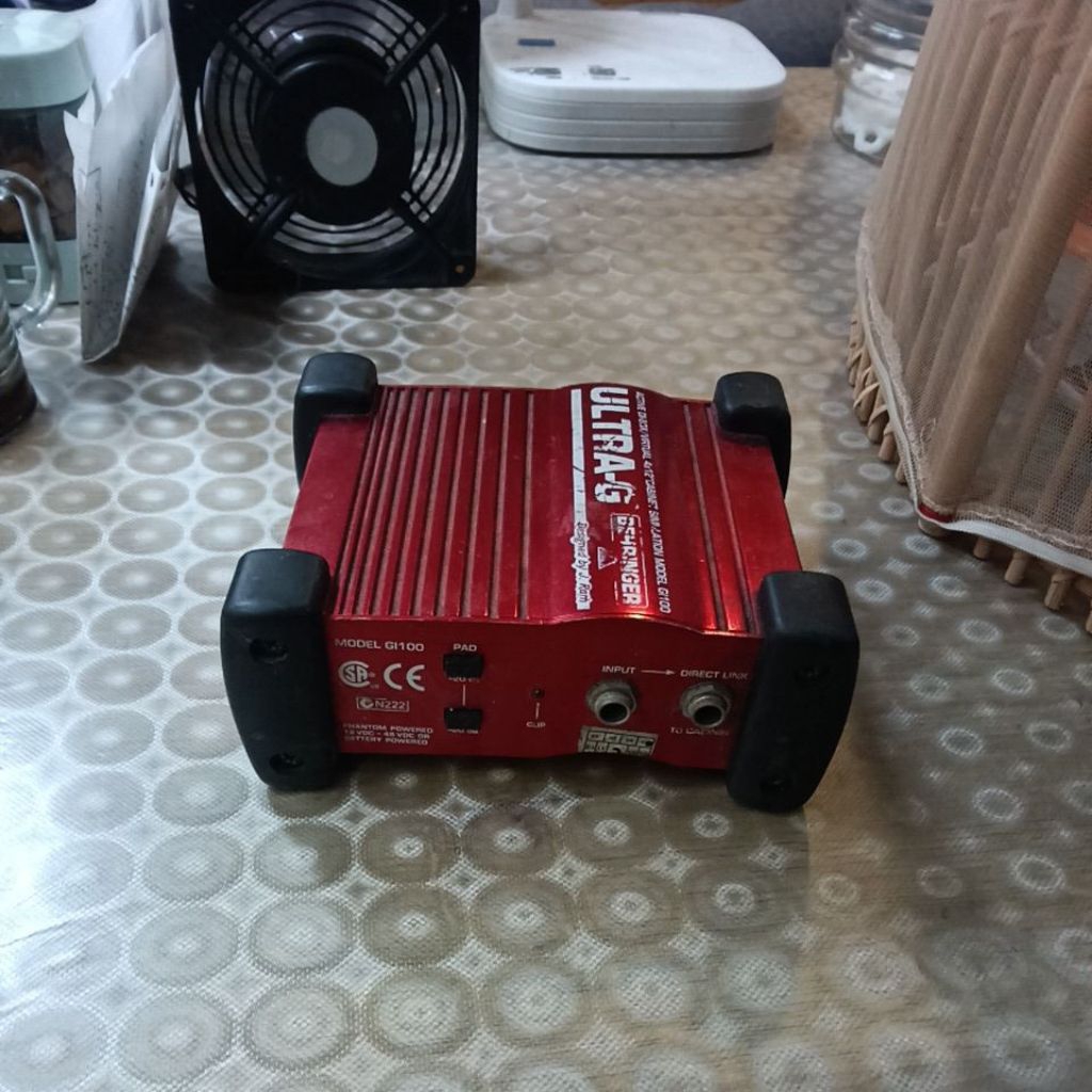 behringer ultra g direct box aktif active
