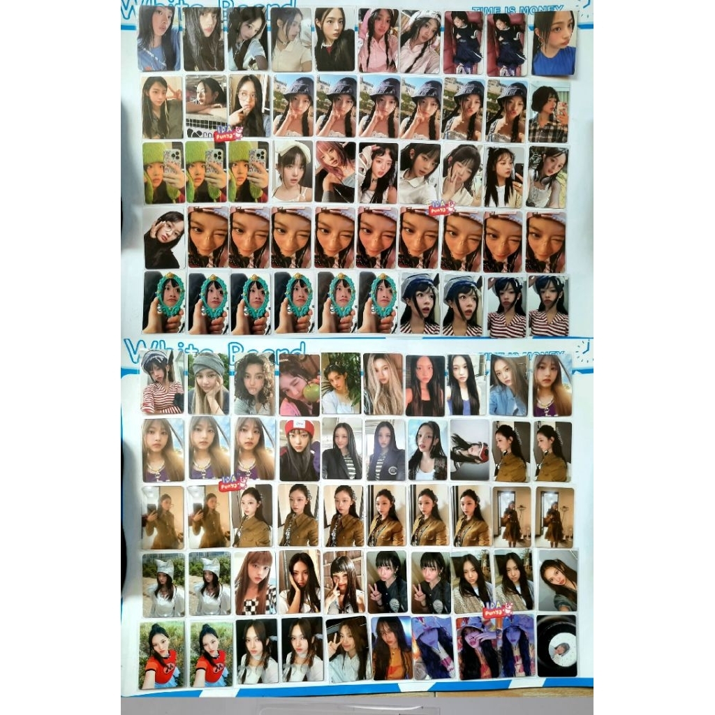 [READY STOCK] wts sell  aab pc photocard newjeans njz minji hanni danielle haerin hyein season greet