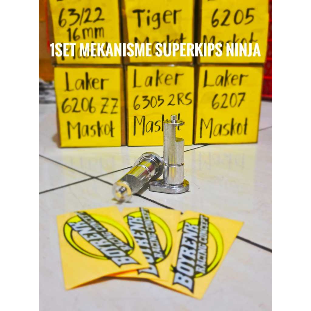 [1SET] MEKANISME SUPER KIPS NINJA|PEMBUNUH SUPER KIPS NINJA HANDMADE BOYRENK- BOYRENK RACING CONCEPT