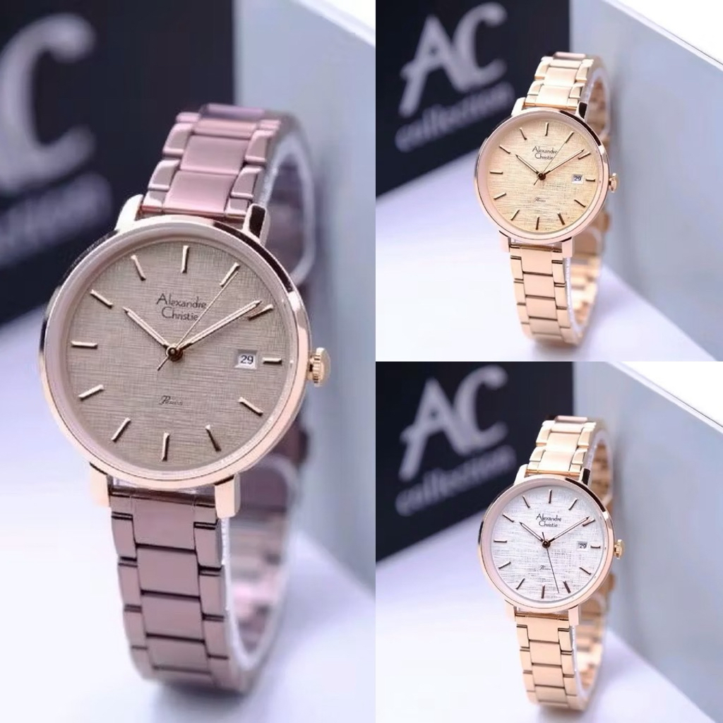 Jam Tangan Wanita Alexandre Christie 2870 AC2870 (ORIGINAL)