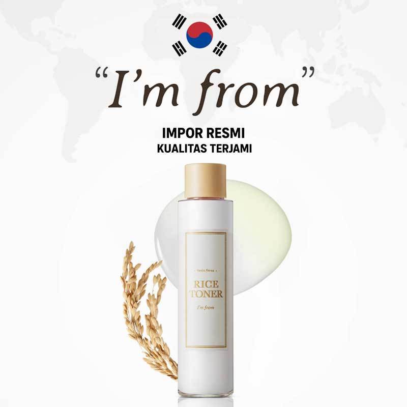 I'm From Rice Toner 150ml – Hydrating Face Toner, Brightening, Moisturizing, Skin Care, Pore Care, N