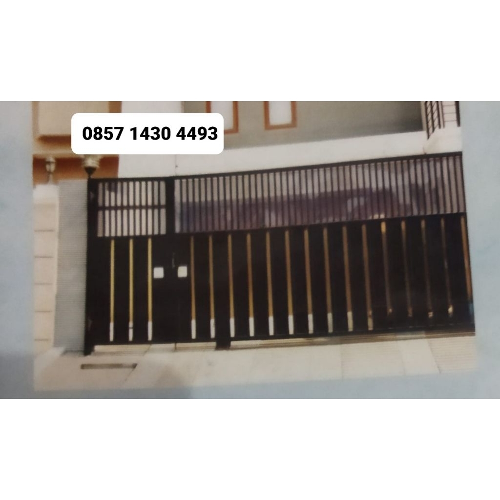 PAGAR MINIMALIS LISPLANG GALVANIS