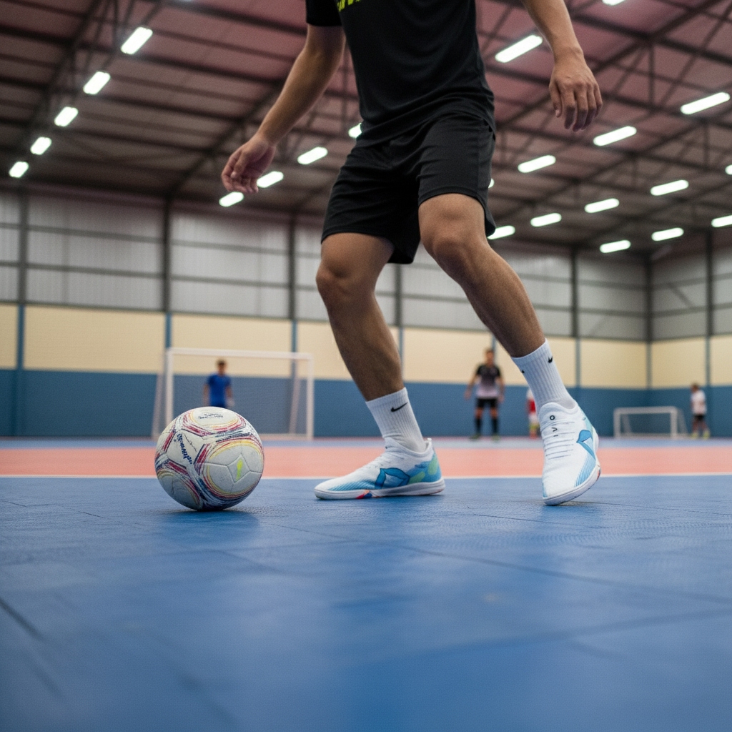 Onar Street - Sepatu Futsal Onar Street Gradasi Putih Hijau Model Terbaru