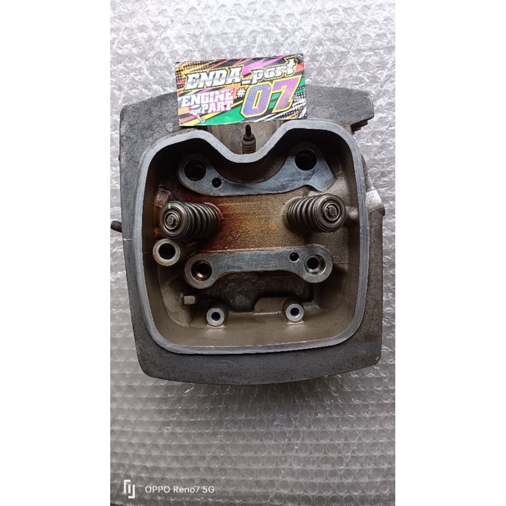 Silinder Head Blok Kop Std Kosongan Honda Megapro Monoshock Karbu (KYE Original)