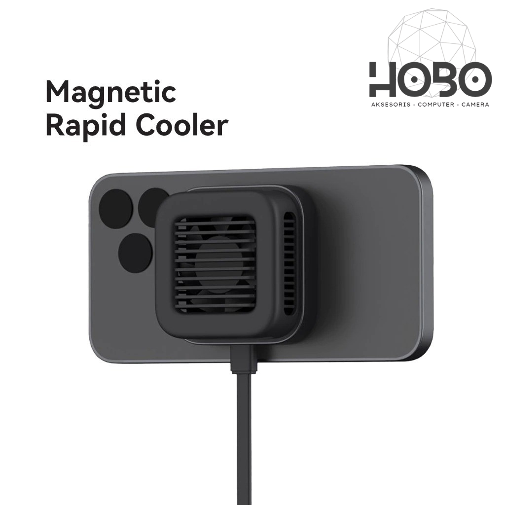 KiiP Wireless FW5 Charging Magnetic Cooler Pendingin HP Gaming Fan Radiator Cooling