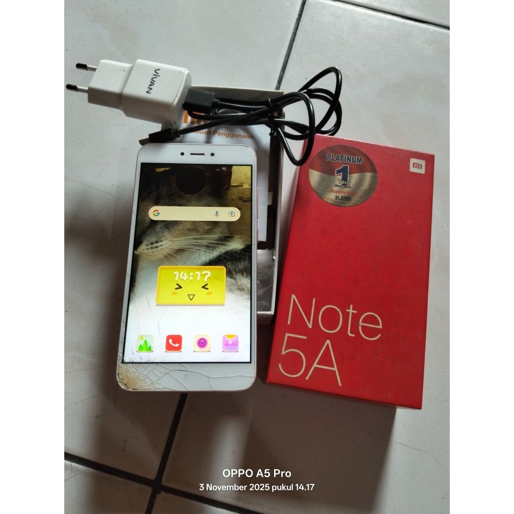 XIAOMI REDMI NOTE 5A BEKAS