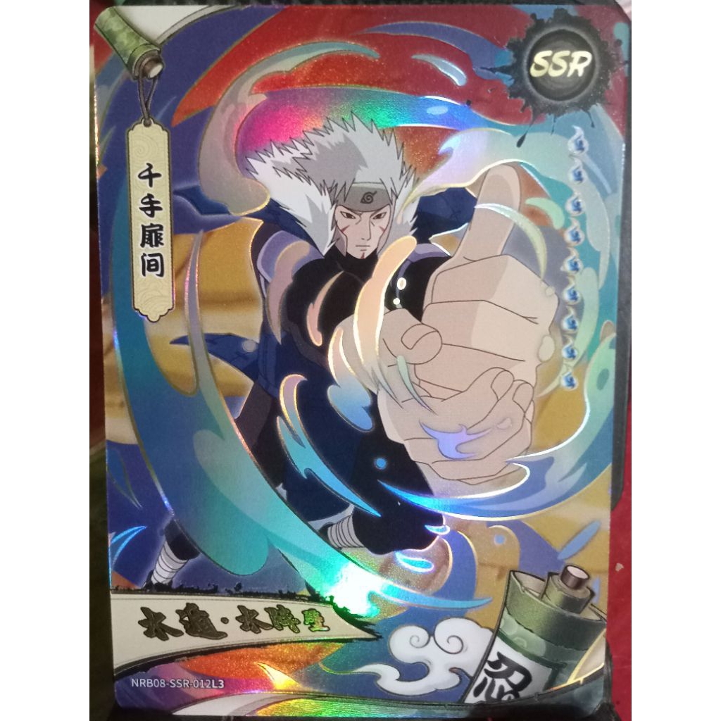 kartu Naruto kayou Tobirama SSR Hologram