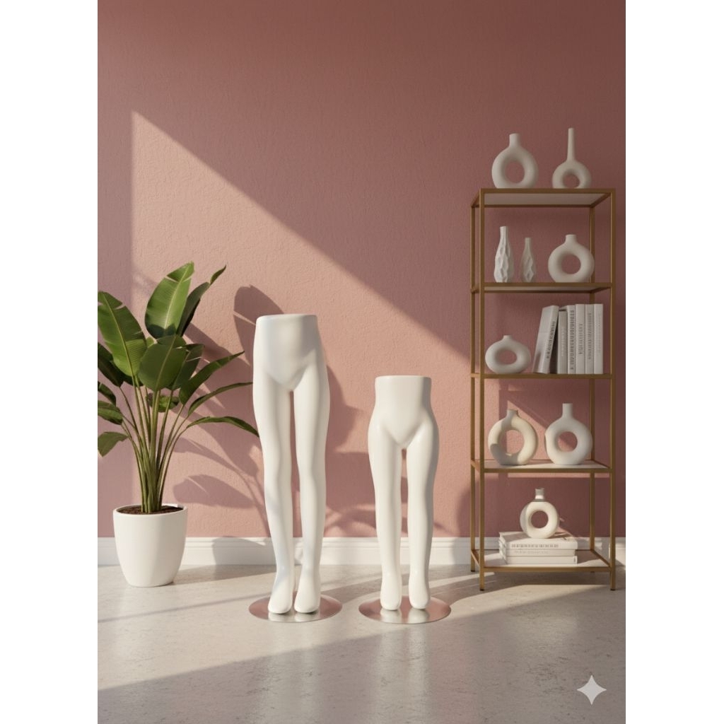 Patung kaki celana anak//Patung kaki anak