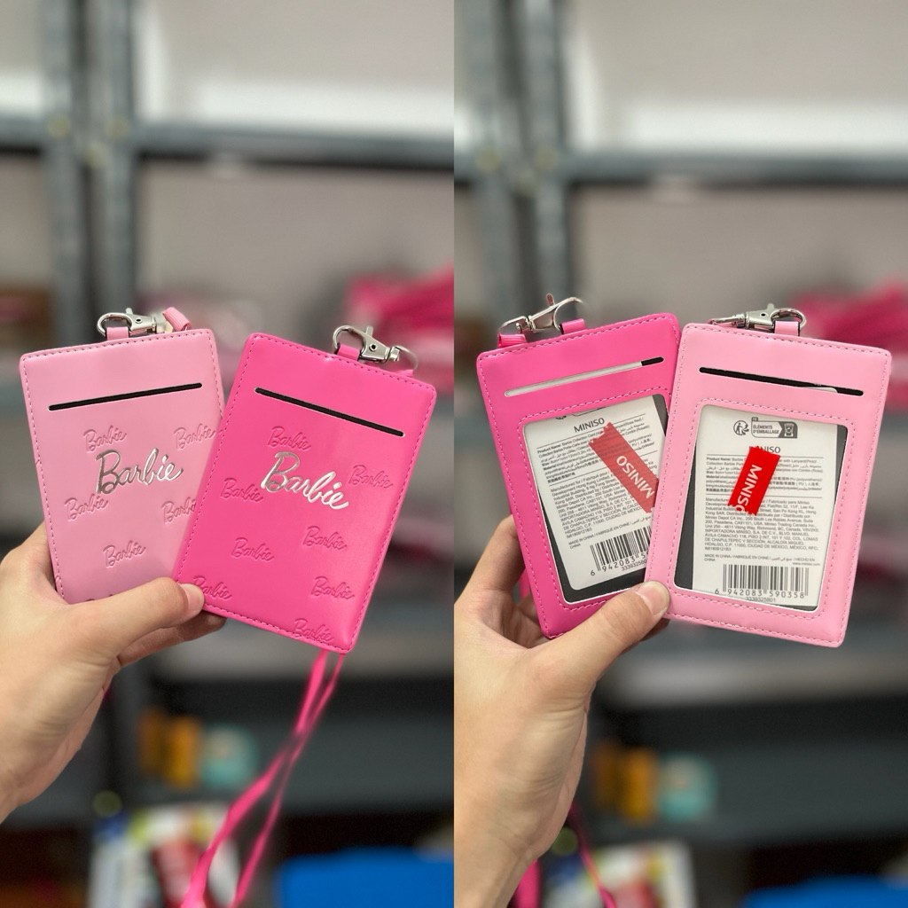 Miniso x Barbie‼️ Lanyard ID Card / Tempat ID Kartu Barbie