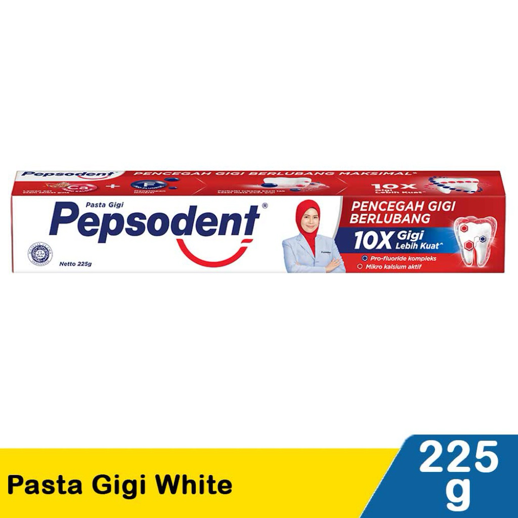 Pepsodent 225gr pasta gigi pepsodent