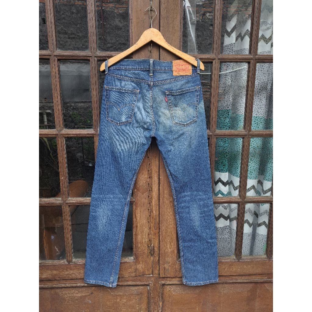 Jeans LEVIS 513 Slim Straight Mens Size 30 Original