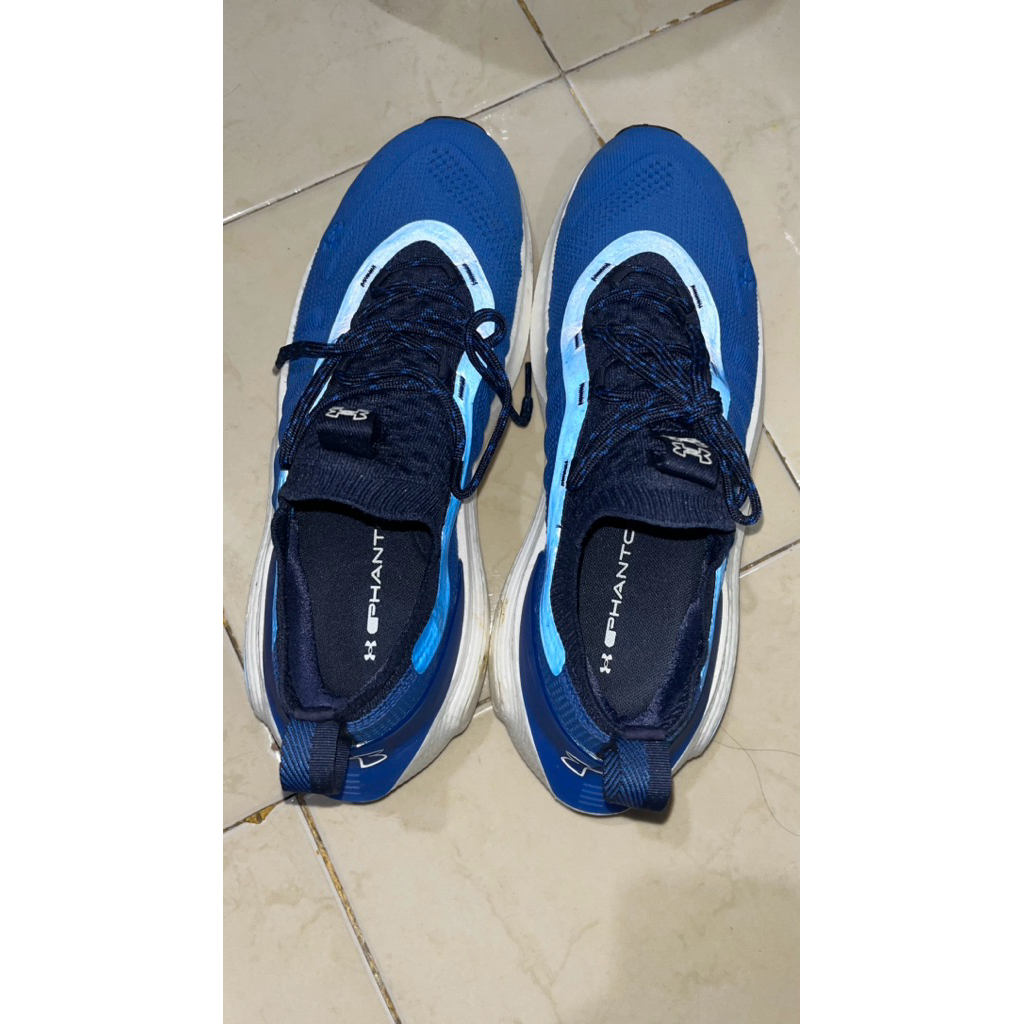SEPATU UNDER ARMOUR BLUE PHANTOM