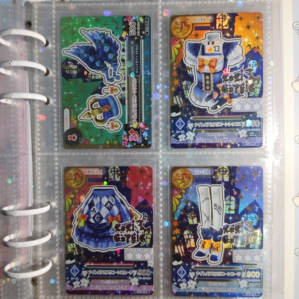 Aikatsu Nightmare Capricorn Roulette Loli Gothic Premium Rare OPR