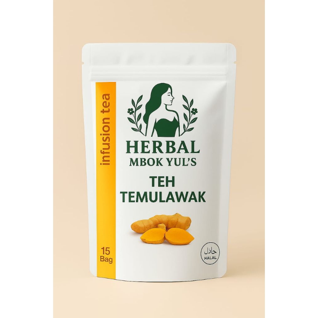 Teh temulawak - infused tea