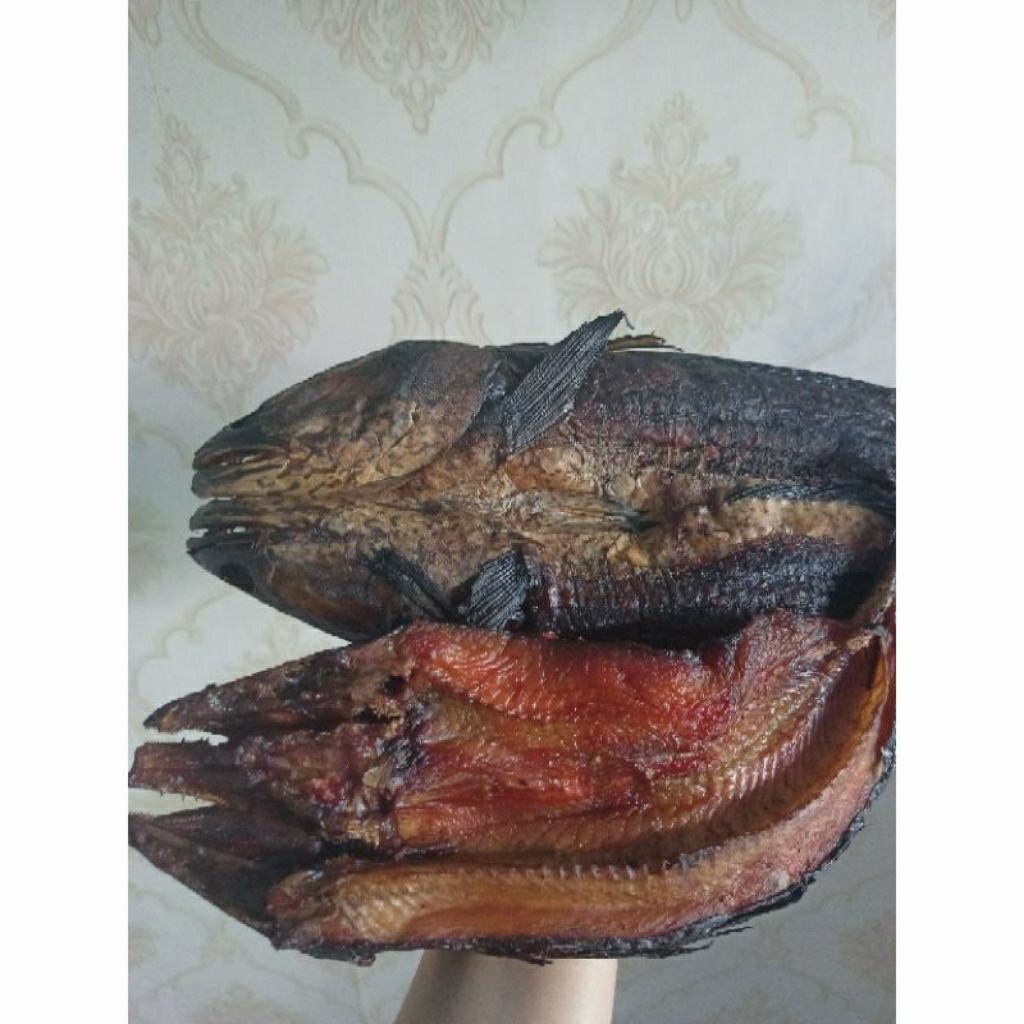 Ikan gabus bogo mini sungai original tanpa pengawet udah matang udah di goreng kering 10biji