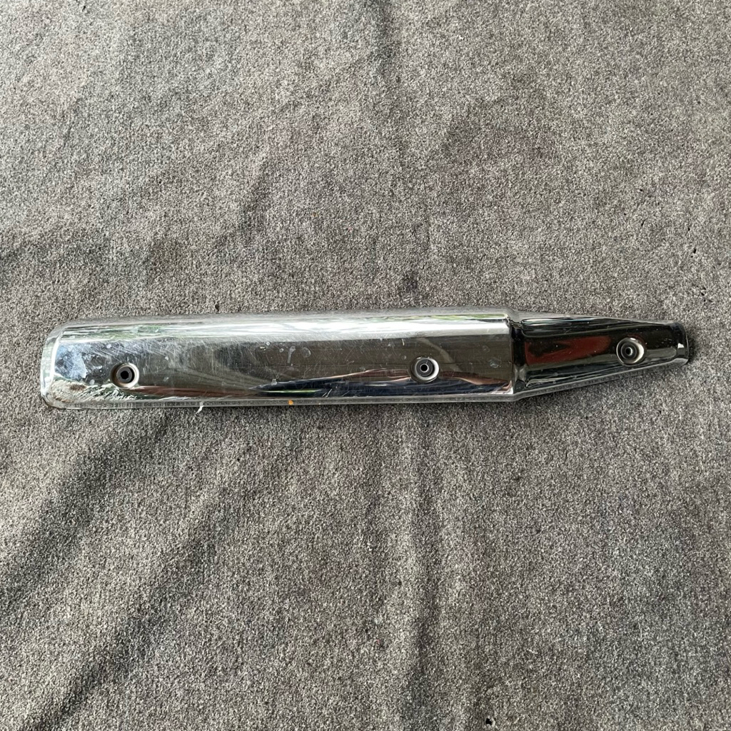 Cover tameng tutup pelindung knalpot honda megapro primus mp primus original second