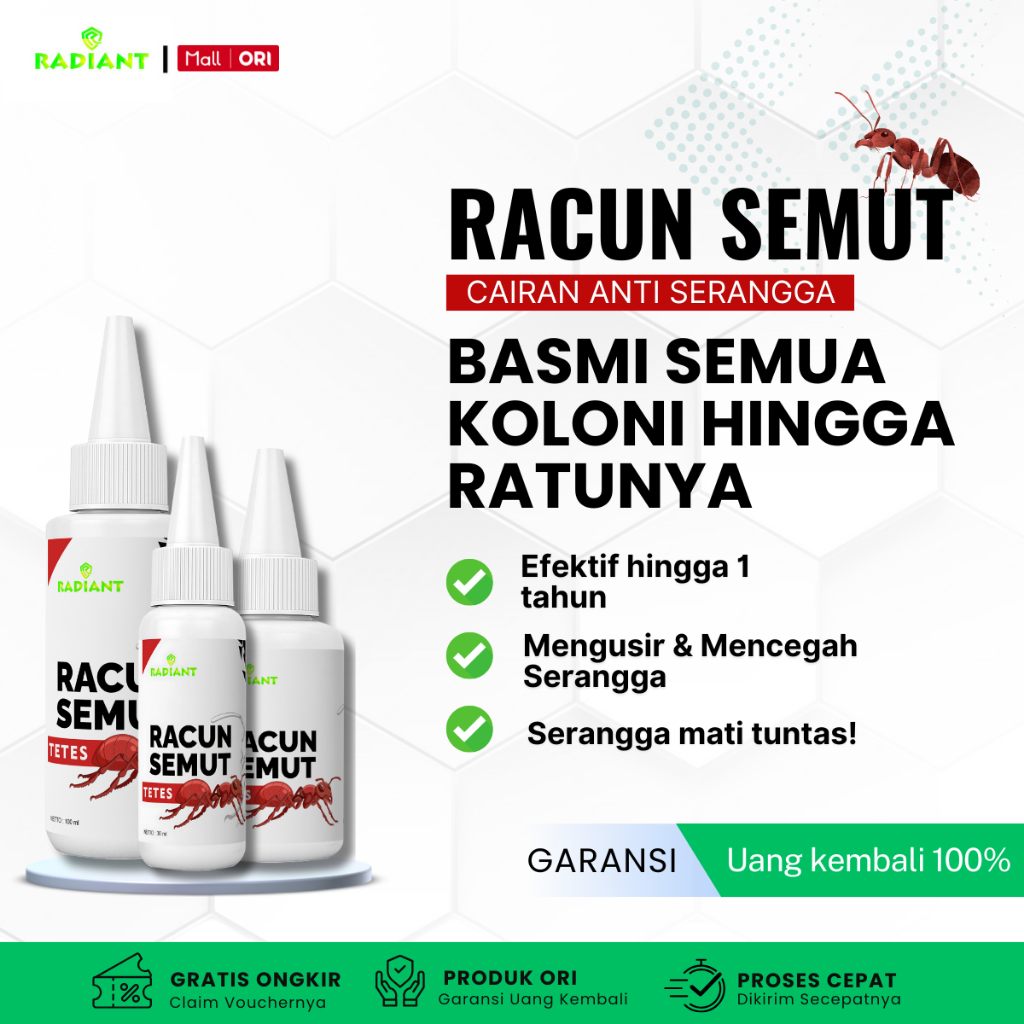 RACUN PEMBASMI SEMUT SUPER AMPUH OBAT RACUN ANTI SEMUT PENGUSIR SEMUT MERAH SEMUT RANGRANG PEMBASMI