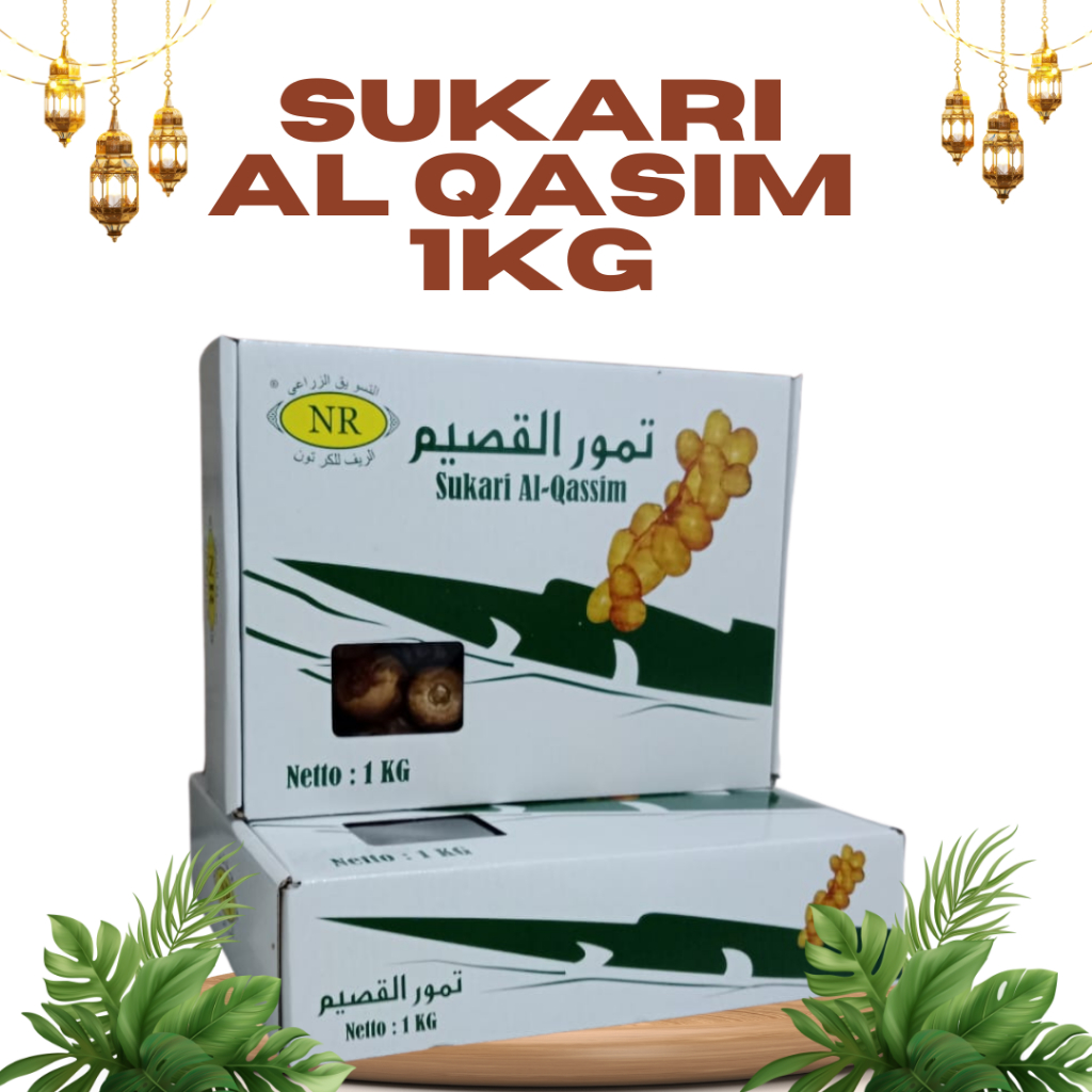 Kurma Sukari al-qasim/sukari alqaseem/sukari premium/kurma sukari 1kg