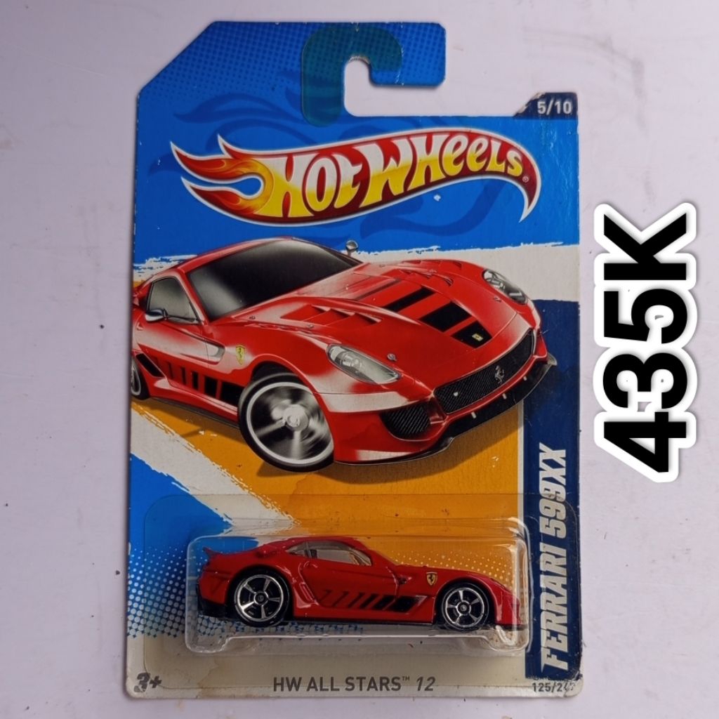 Hot Wheels All Stars Ferrari 599XX Merah