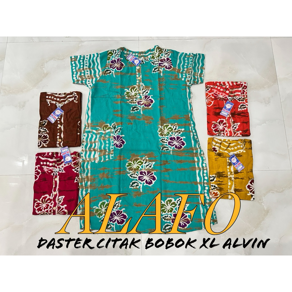 DASTER BOBOK XL NYAMAN BATIK ALVIN CITAK