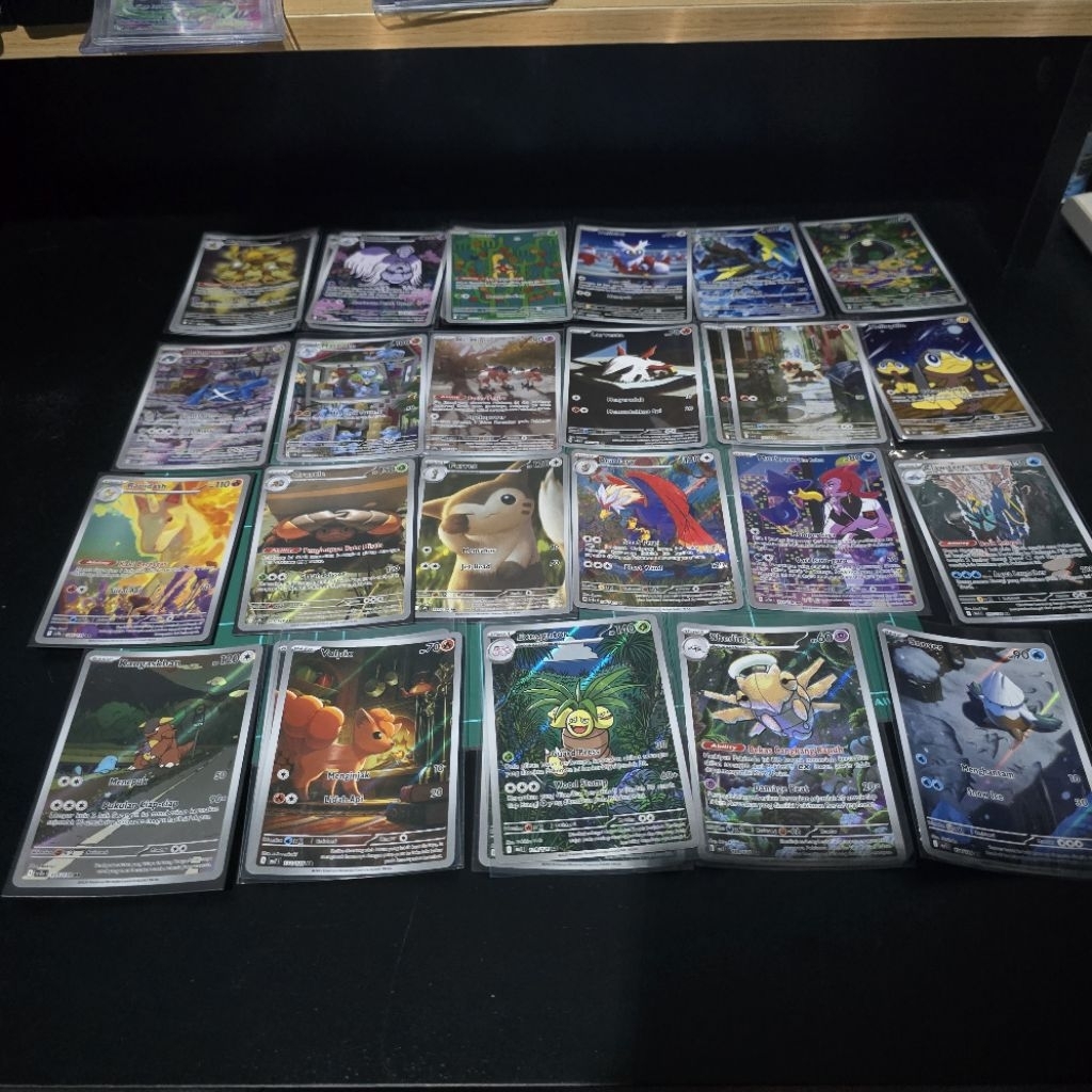 Pokemon TCG Indonesia AR : Metagross, Machoke, Mr.Mime, Omanyte, Litleo, Kangaskhan,inteleon,shroodi