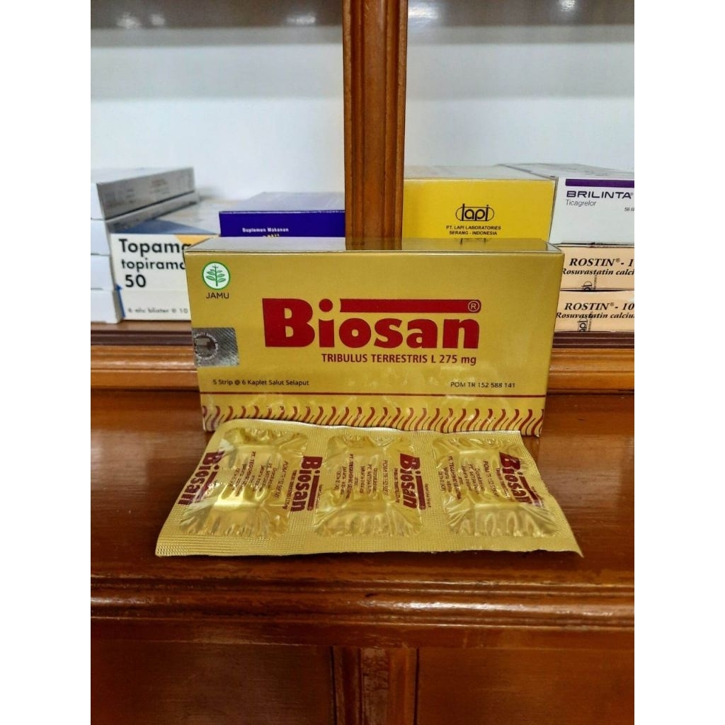 Biosan Tablet promil Isi 6 strip Original