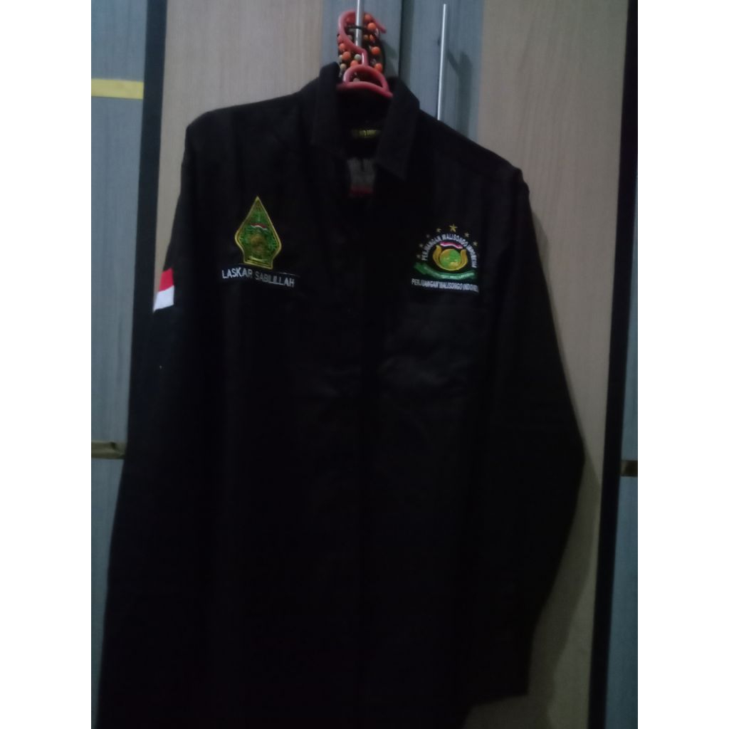 baju pwi ls bordir ukuran L