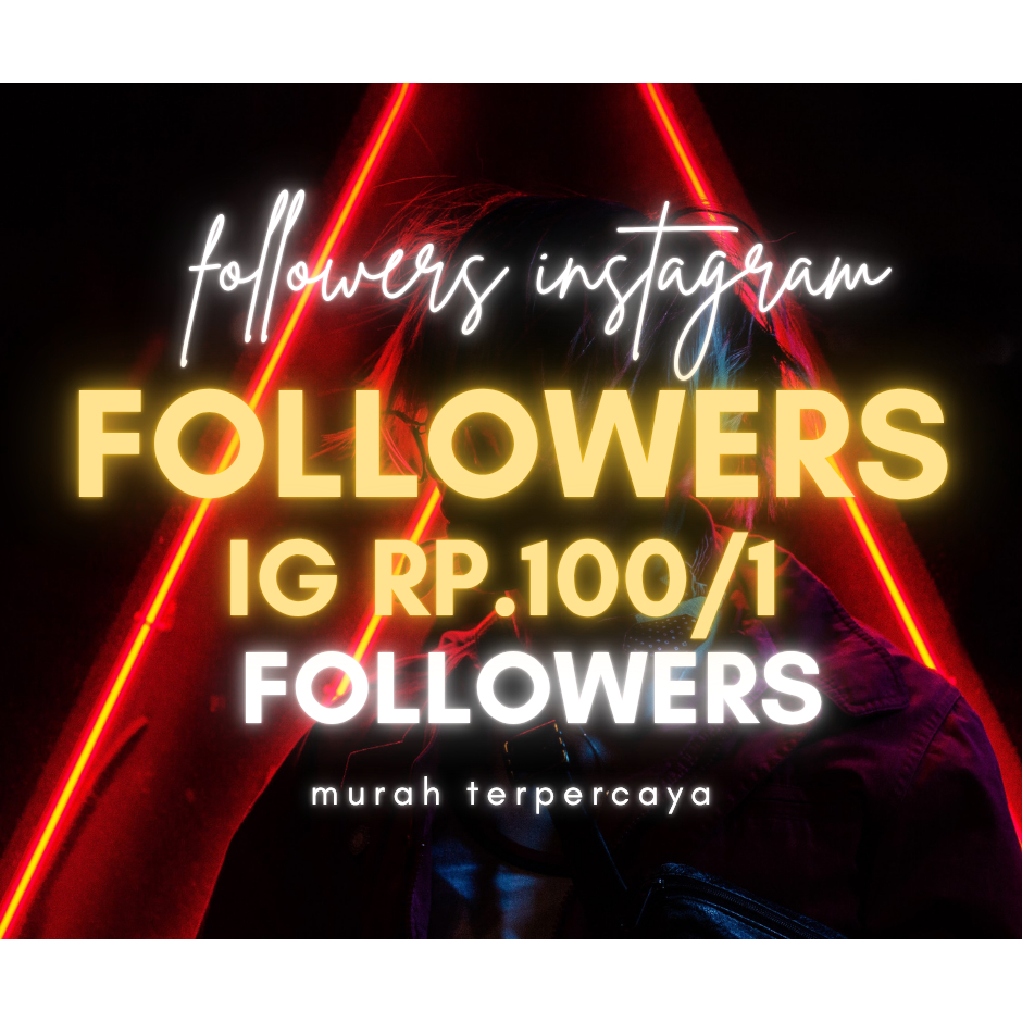 Followers Instagram Indonesia Real Aktif Permanen Bergaransi | Followers IG