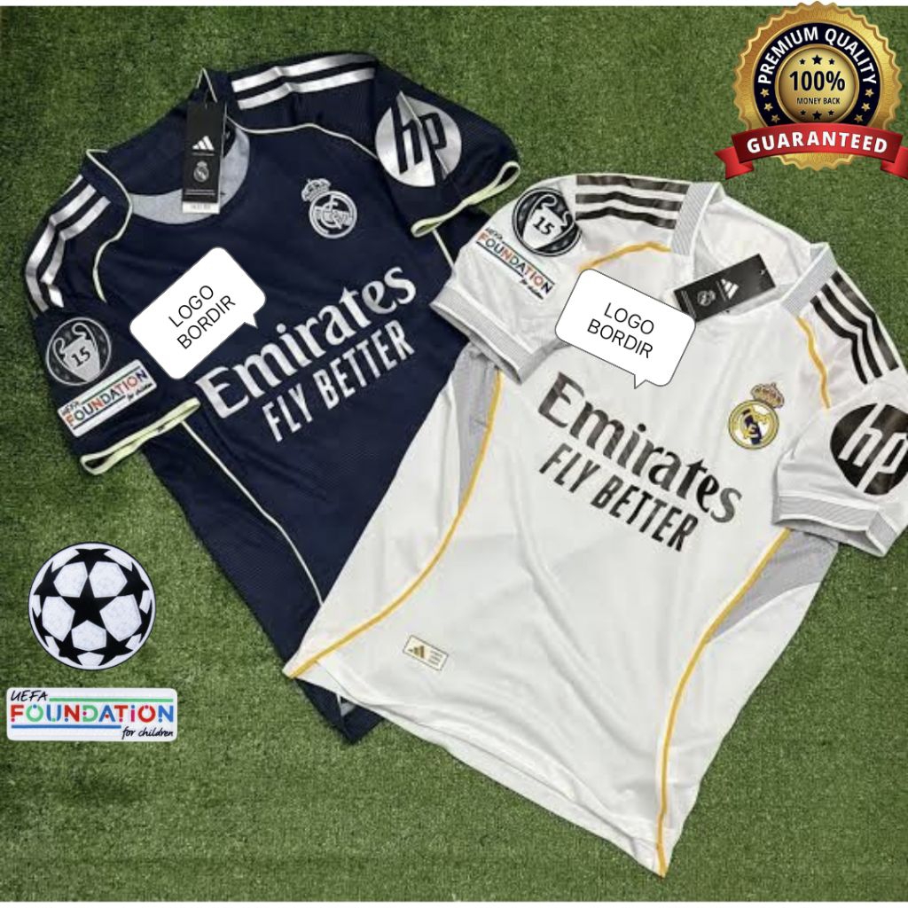 JERSEY REAL MADRID 2025/2026 GRADE ORI