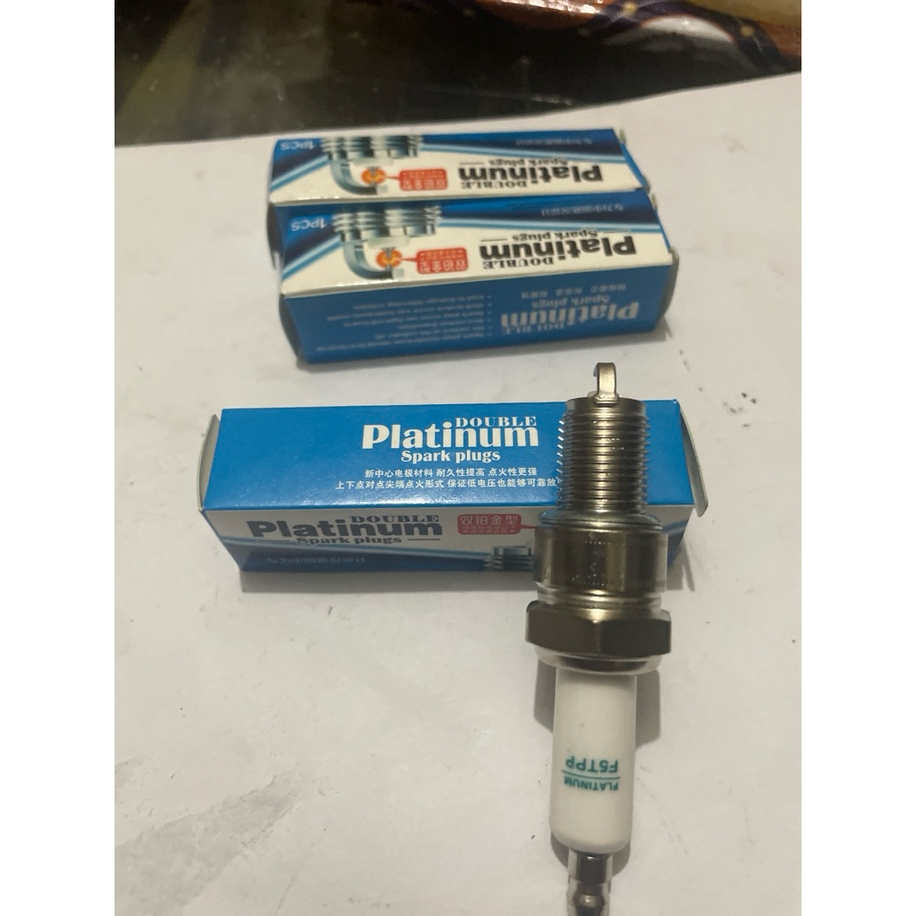 Busi Platinum Vespa 2T Excel Px Pxe Drat Panjang & Pendek