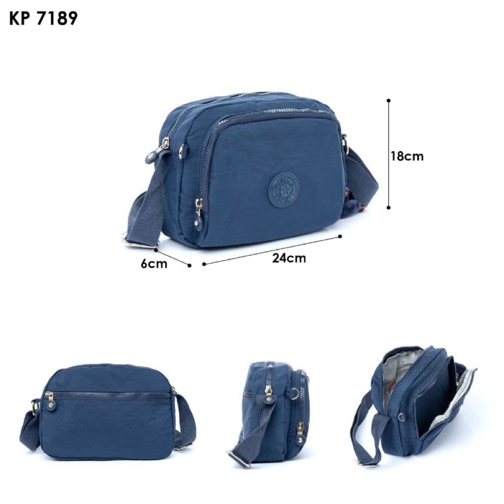 TAS SELEMPANG WANITA KP - TAS SELEMPANG IMPORT BAHAN PARASUT WATERPROOF