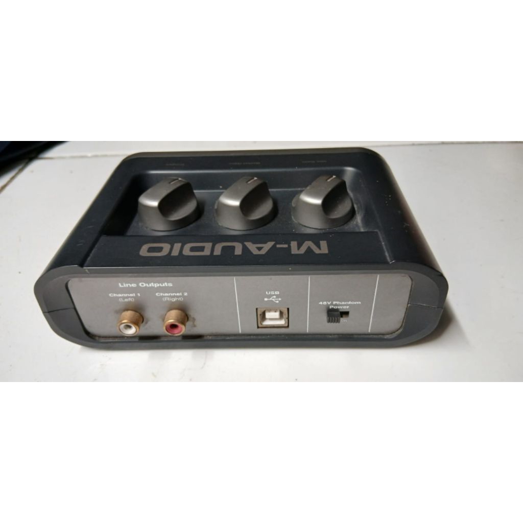 soundcard M audio bekas