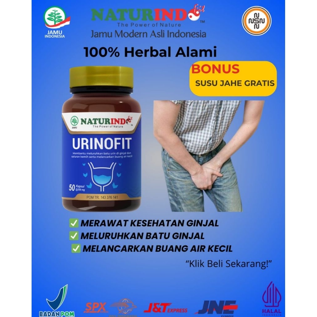 obat herbal URINOFIT Herbal Saluran Kemih • Atasi Anyang-anyangan & Infeksi Kandung Kemih (ISK) | Pe