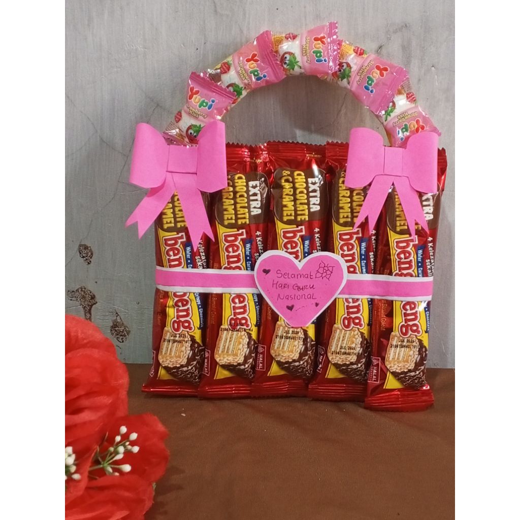 macem2 kado ultah atau hari guru cantik dan lucu model tas