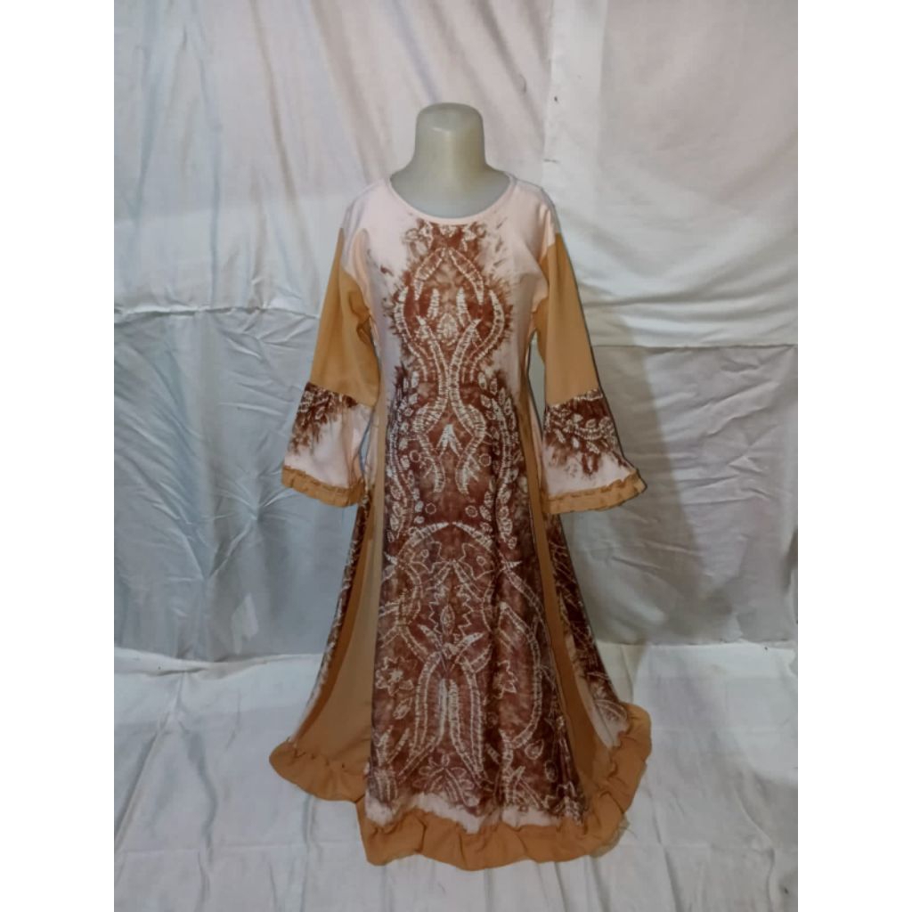 SALE Baju Syar'i Sasirangan Untuk Anak Usia 11-12 thn.