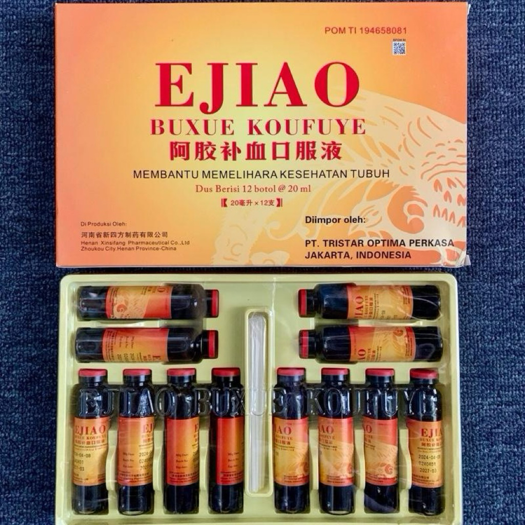 Ejiao Buxue Koufuye 12btl - Memelihara Kesehatan