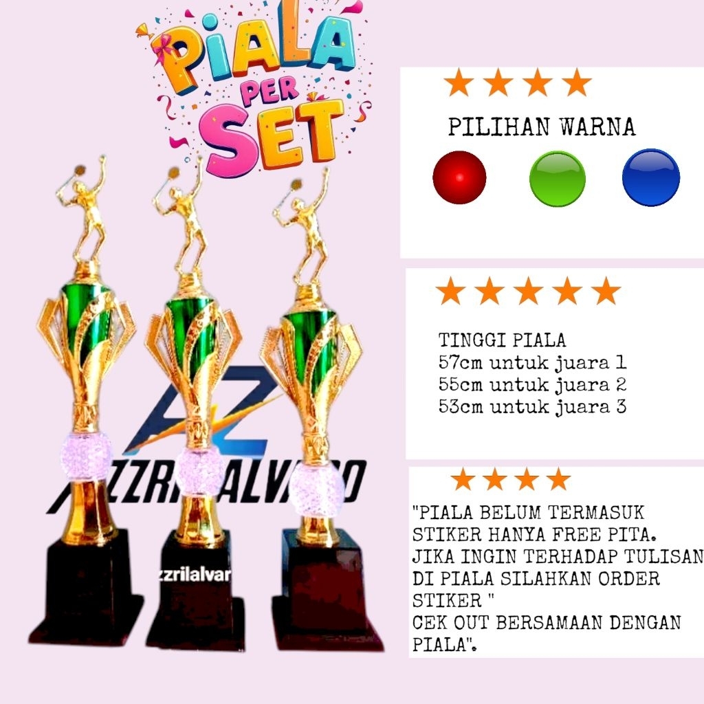 PIALA 1Set 116 224 BADMINTON JUARA 123
