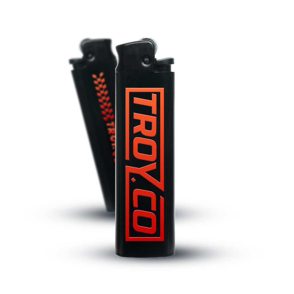 Troy Company Lighter Black Imperium - Korek Api Pematik Api KA 213