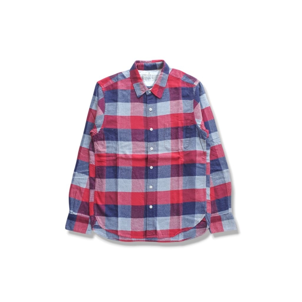 [Size L Slim Fit] Flanel MUJI - Original