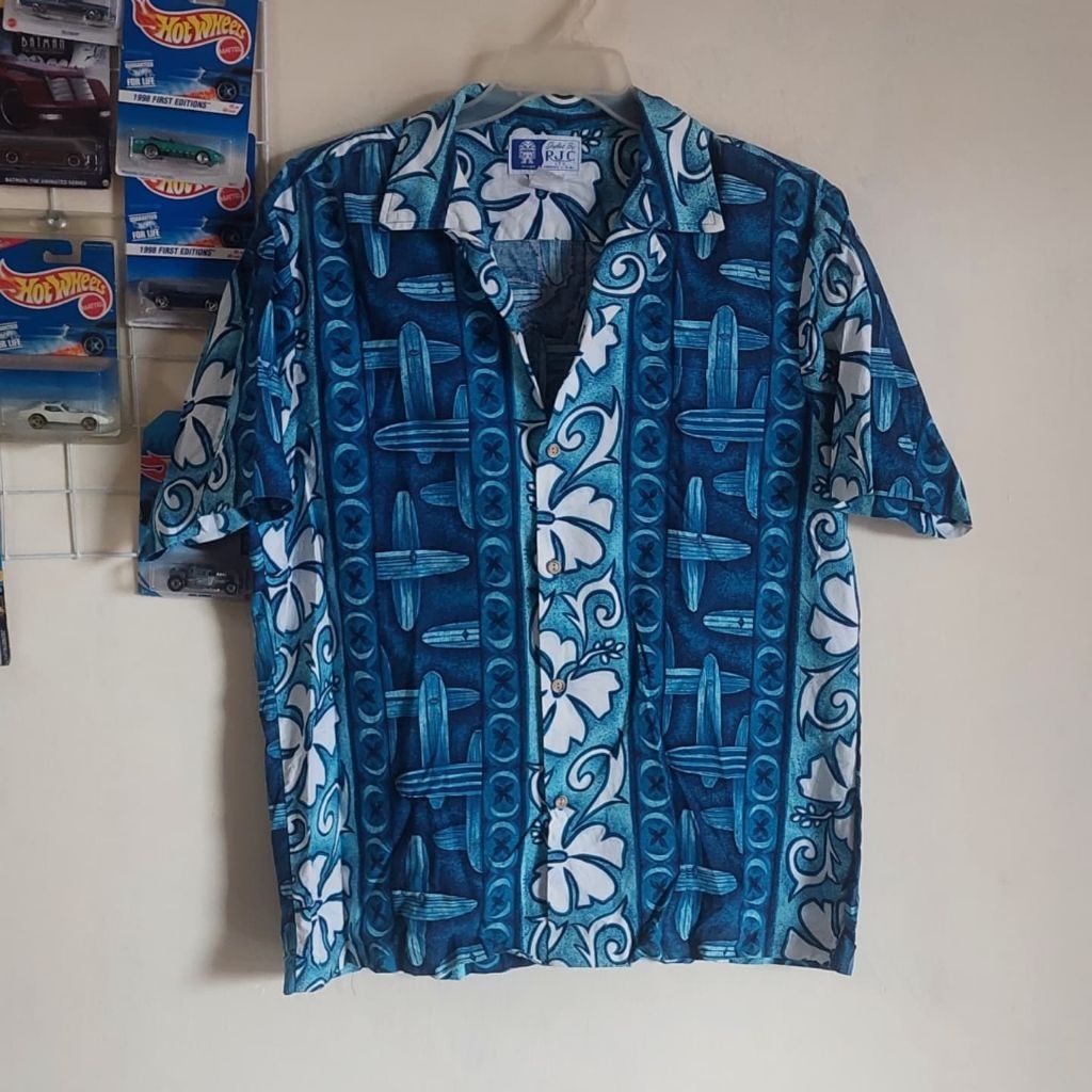 RJC Hawaiian native shirt size Large like sunsurf