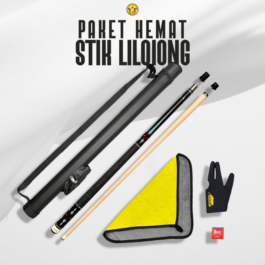 Paket Stick Lilqiong - Paket Stick Billiard - Stick Billiard - Billiard
