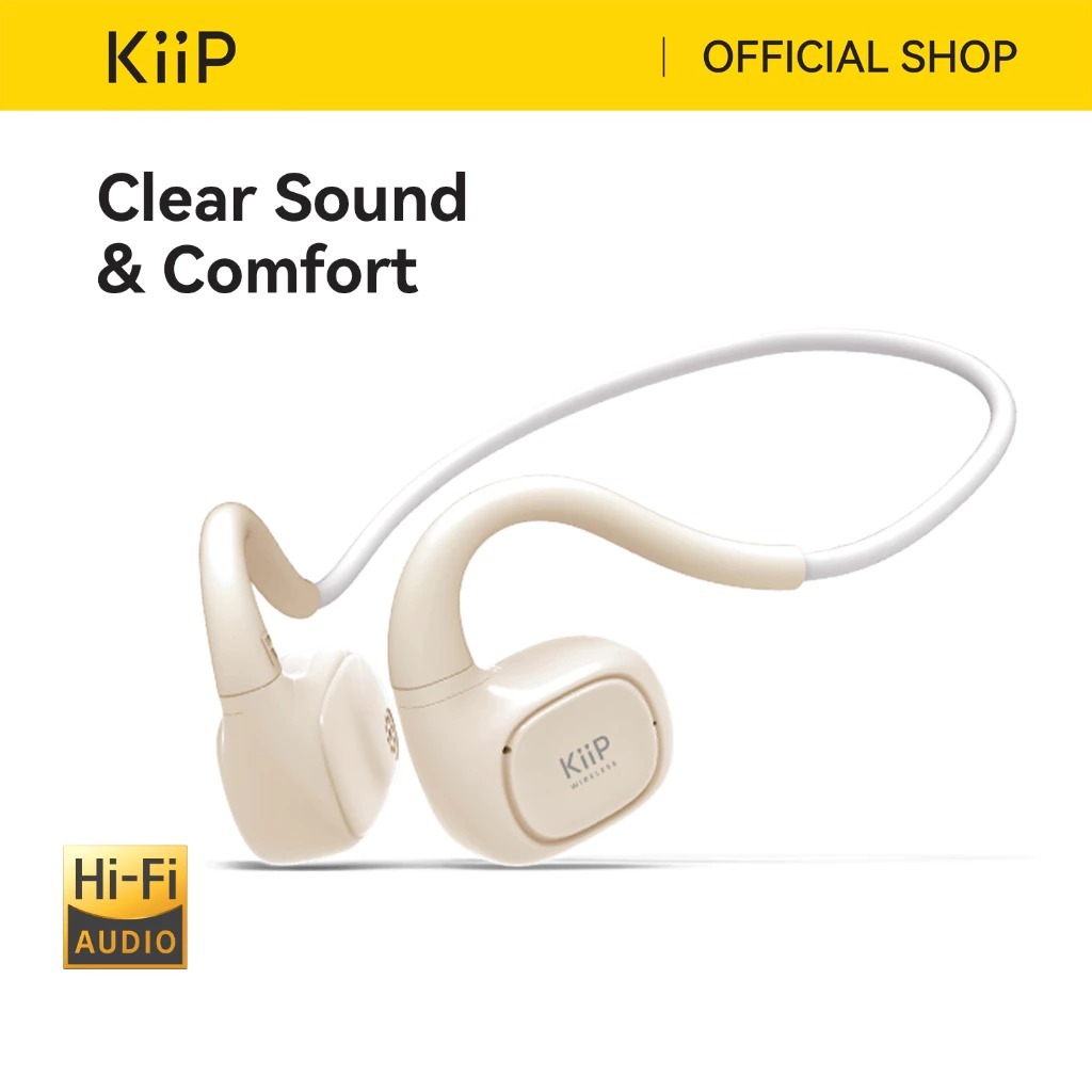 KiiP DTH3 Bluetooth Headset Over-ear Hijau, Hitam, Orange