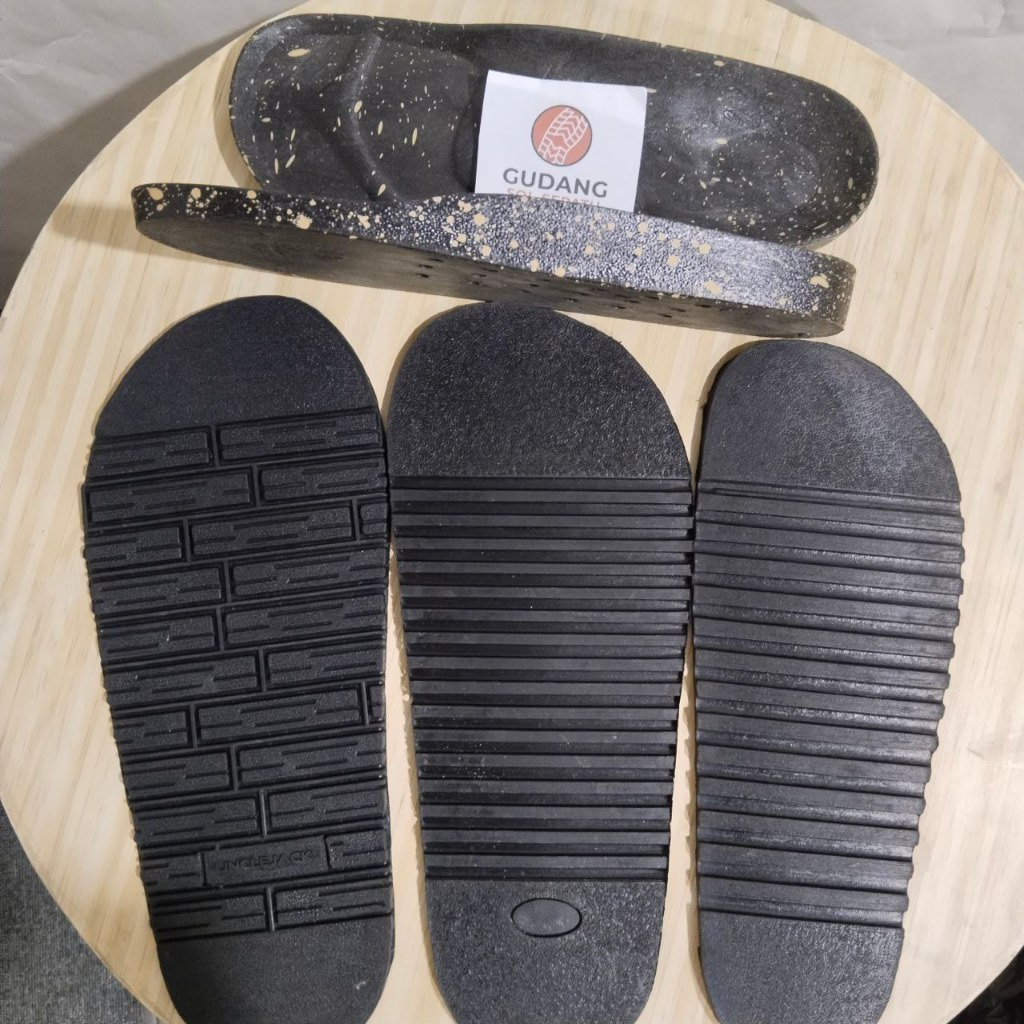 Outsole Insole Setelan Sandal Puyuh Pria Sandal Casual Sandal Santai Sandal Rumahan Sol Karet Lentur