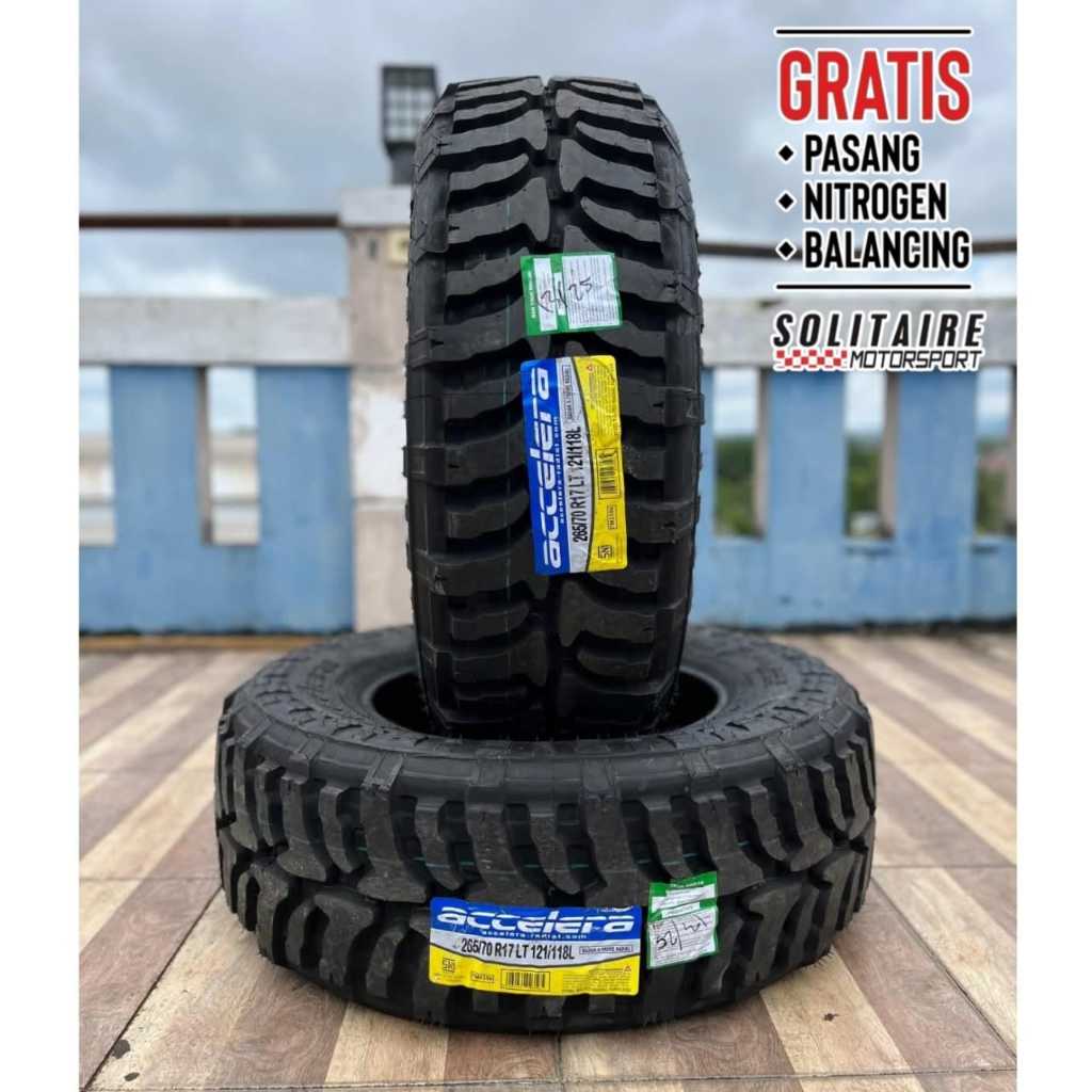 Ban Mobil Pacul Ban Mobil Off-Road Merk ACCELERA BADAK XTREME 265 70 R17